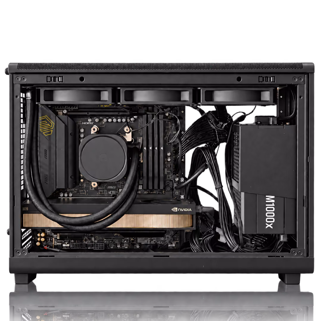 Locai One with the side panel open