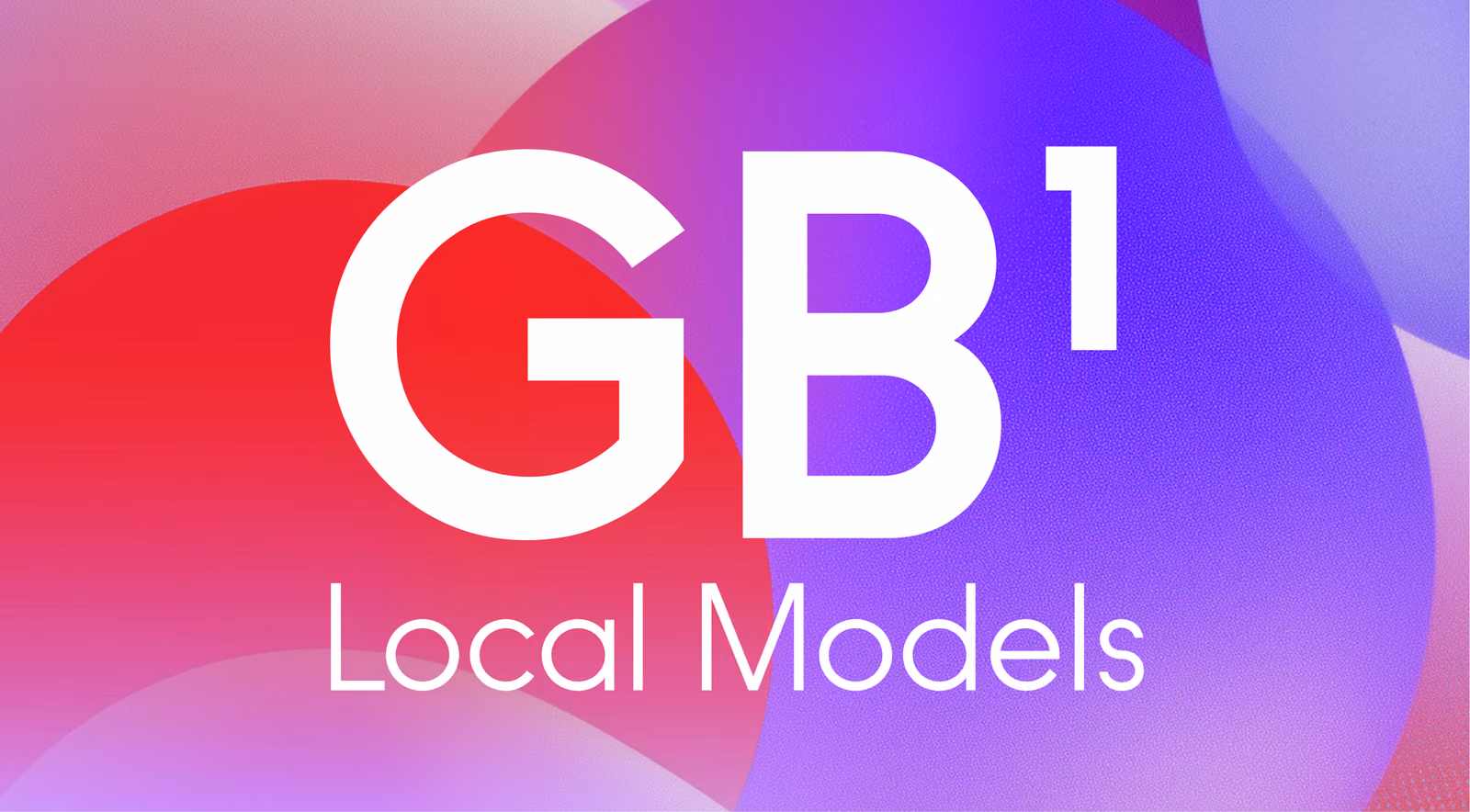 GB1 Goes Local